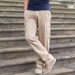 Plain Trousers Cargo Front Row 280 GSM